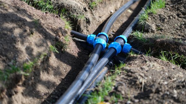 Underground Water Line Installation in Gilbert