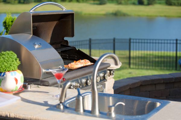 Outdoor Kitchen Plumbing in Gilbert